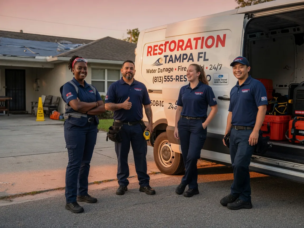Water Damage Restoration company in Pleasantville, OH