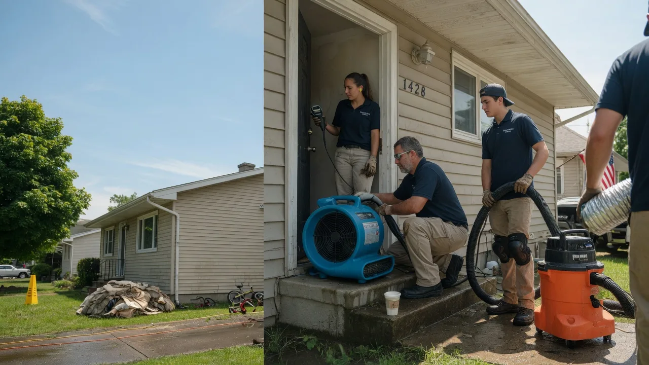 Water Damage Restoration in Pleasantville, OH near me